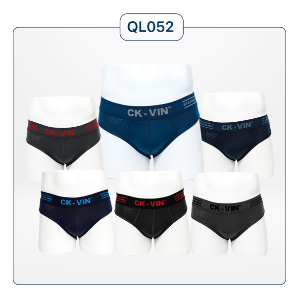 Set 5 quần lót nam brief tam giác QL052
