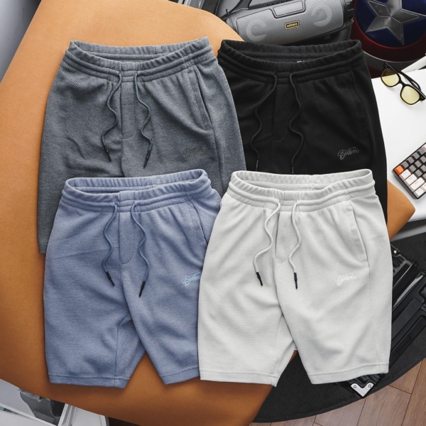 Quần short thun nam Boston Basic