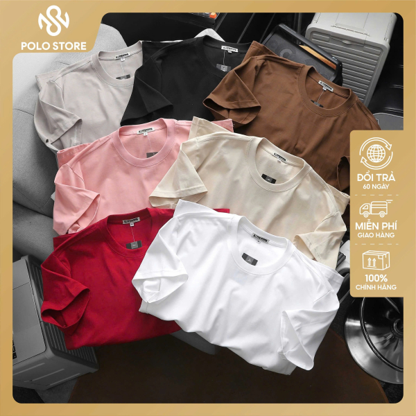 Áo thun nam Oversize Trơn Basic