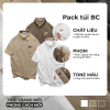 Áo polo nam Polo Pack Túi BC
