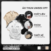 Áo thun nam cao cấp - Unisex 077