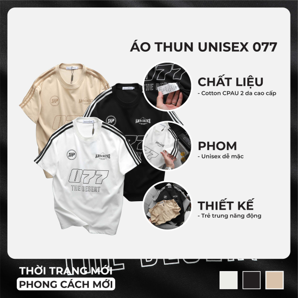 Áo thun nam cao cấp - Unisex 077